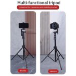 سه پایه دوربین جیماری (Jmary KP-2206 Camera Tripod (Black - تصویر 2