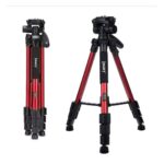 سه پایه دوربین جیماری (Jmary KP-2264 Camera Tripod (Red - تصویر 2