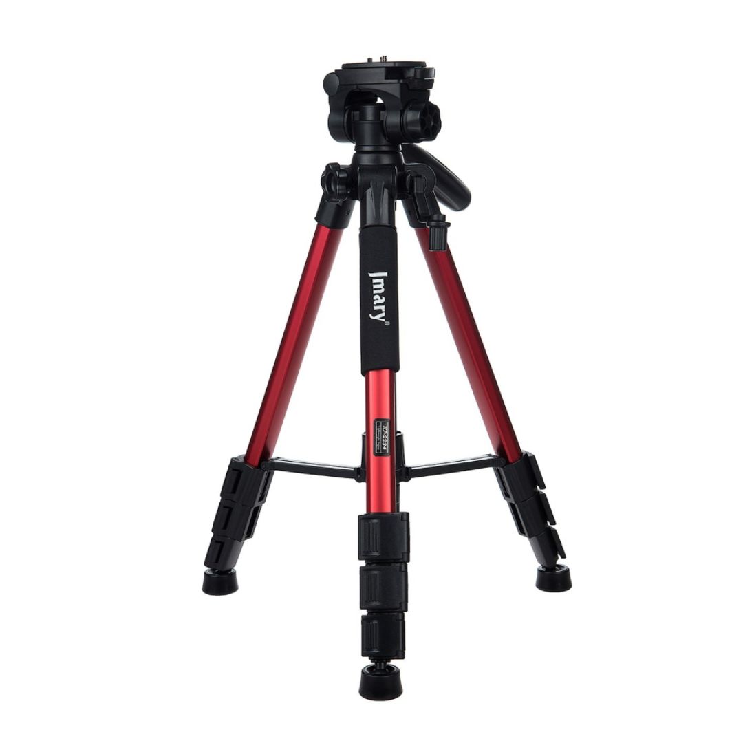 Jmary-KP-2264-Camera-Tripod-Red-02 سه پایه دوربین جیماری (Jmary KP-2264 Camera Tripod (Red - تصویر 1