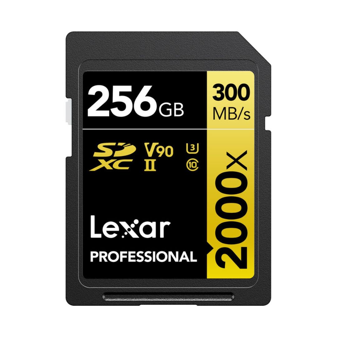Lexar-256GB-Professional-2000x-UHS-II-SDXC-Memory-Card-02 کارت حافظه لکسار Lexar 256GB Professional 2000x UHS-II SDXC Memory Card - تصویر 1