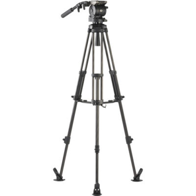 سه پایه فیلمبرداری لیبک مدل Libec HS-150MC Tripod System with H15 Head, Mid-Level Spreader, Rubber Feet & Case