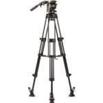 سه پایه فیلمبرداری لیبک مدل Libec HS-250M Tripod System with H25 Head, Mid-Level Spreader, Rubber Feet & Case
