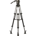 سه پایه فیلمبرداری لیبک مدل Libec HS-350M Tripod System with H35 Head, Mid-Level Spreader, Rubber Feet & Case