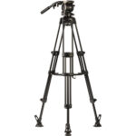 سه پایه فیلمبرداری لیبک مدل Libec HS-450M Tripod System with H45 Head, Mid-Level Spreader, Rubber Feet & Case