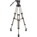 سه پایه فیلمبرداری لیبک مدل Libec LX10 M Two-Stage Aluminum Tripod System and H65B Head and Mid-Level Spreader