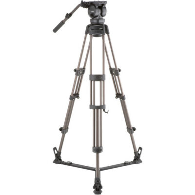 سه پایه فیلمبرداری لیبک مدل Libec LX10 Two-Stage Aluminum Tripod System and H65B Head and Ground-Level Spreader