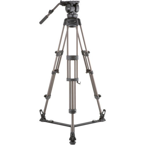 Libec-LX10-Two-Stage-Aluminum-Tripod-System-and-H65B-Head-and-Ground-Level-Spreader-01 سه پایه فیلمبرداری لیبک مدل Libec LX10 Two-Stage Aluminum Tripod System and H65B Head and Ground-Level Spreader - تصویر 1