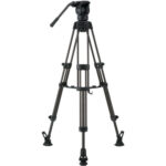 سه پایه فیلمبرداری لیبک مدل Libec LX5 M Tripod With Pan and Tilt Fluid Head and Mid-Level Spreader