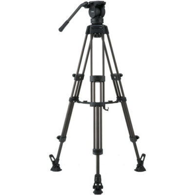 سه پایه فیلمبرداری لیبک مدل Libec LX5 M Tripod With Pan and Tilt Fluid Head and Mid-Level Spreader
