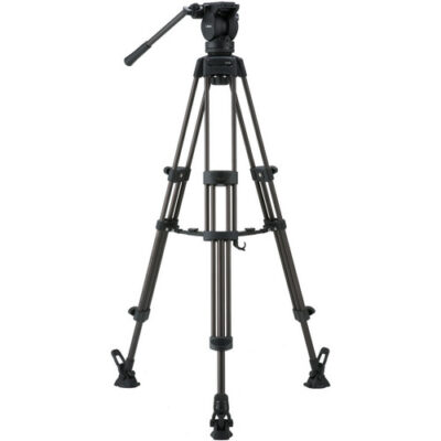 سه پایه فیلمبرداری لیبک مدل Libec LX7 M Tripod With Pan and Tilt Fluid Head and Mid-Level Spreader