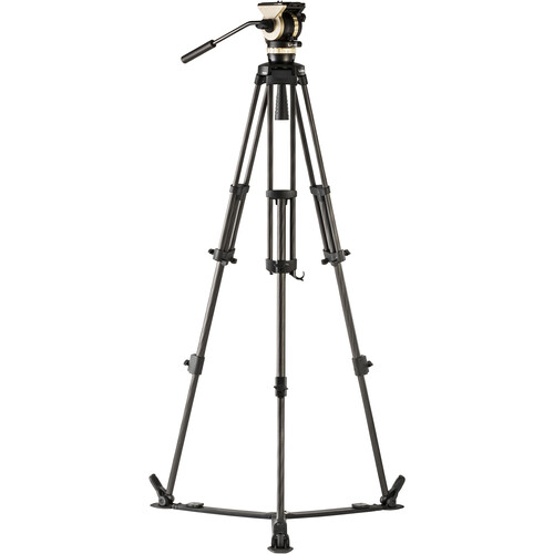 Libec-NX-100C-Carbon-Fiber-Tripod-System-with-NH10-Head-Ground-Spreader-Carry-Case-01 سه پایه فیلمبرداری لیبک مدل Libec NX-100C Carbon Fiber Tripod System with NH10 Head, Ground Spreader & Carry Case - تصویر 1