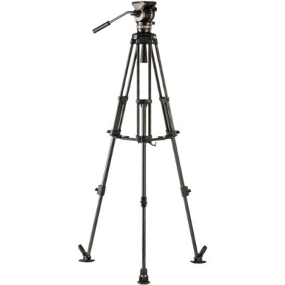 سه پایه فیلمبرداری لیبک مدل Libec NX-300MC Carbon Fiber Tripod System with NH30 Head, Mid-Spreader, Feet, Long Plate & Case