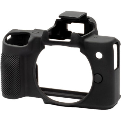 کاور سیلیکونی دوربين کانن رنگ مشکی canon M50 II Cover black