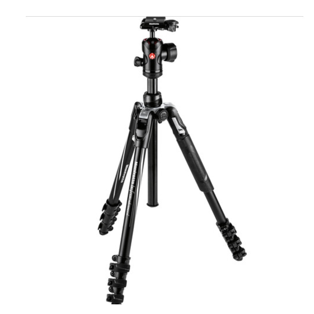 Manfrotto-Befree-Advanced-Travel-Aluminum-Tripod-with-494-Ball-Head-Lever-Locks-Black-01 سه پایه عکاسی مانفرتو Manfrotto Befree Advanced Travel Aluminum Tripod with 494 Ball Head (Lever Locks, Black) - تصویر 1