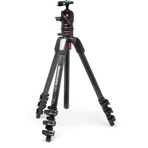 Manfrotto-MT055CXPRO4-Carbon-Fiber-Tripod-with-MHXPRO-BHQ2-XPRO-Ball-Head-Move-Quick-Release-Kit-01 سه پایه عکاسی مانفرتو Manfrotto MT055CXPRO4 Carbon Fiber Tripod with MHXPRO-BHQ2 XPRO Ball Head & Move Quick Release Kit - تصویر 1