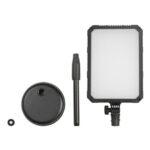 Nanlite Compac 24B Adjustable Bi-Color Soft LED Panel Desktop Light with Stand - تصویر 2
