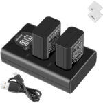 شارژر و باتری دوربین NP-FW50 نمایشگر شارژ مدل Neewer Dual Battery Charger NP-FW50 Batteries Kit (1100mAh) - تصویر 2