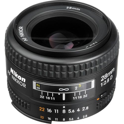 Nikon-AF-NIKKOR-28mm-f2.8D-Lens-01 لنز نیکون Nikon AF NIKKOR 28mm f/2.8D - تصویر 1