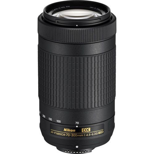 Nikon-AF-P-DX-NIKKOR-70-300mm-f4.5-6.3G-ED-Lens-01 لنز نیکون Nikon AF-P DX NIKKOR 70-300mm f/4.5-6.3G ED Lens - تصویر 1