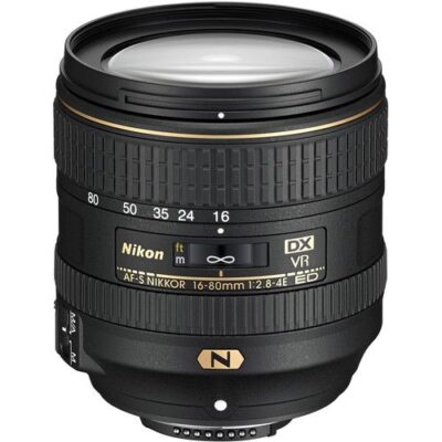 لنز نیکون Nikon AF-S DX NIKKOR 16-80mm f/2.8-4E ED VR Lens