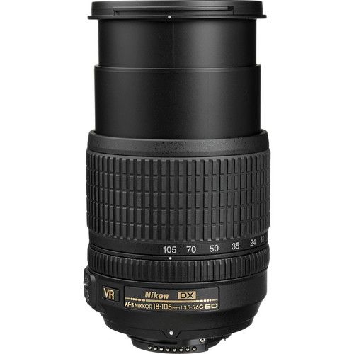 Nikon-AF-S-DX-NIKKOR-18-105mm-f3.5-5.6G-ED-VR-Lens-01 لنز نیکون Nikon AF-S DX NIKKOR 18-105mm f/3.5-5.6G ED VR Lens - تصویر 1