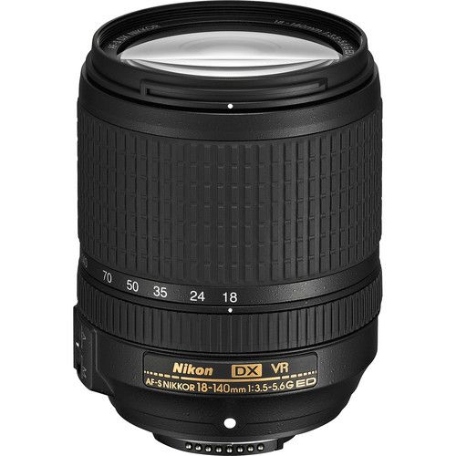 Nikon-AF-S-DX-NIKKOR-18-140mm-f3.5-5.6G-ED-VR-Lens-01 لنز نیکون Nikon AF-S DX NIKKOR 18-140mm f/3.5-5.6G ED VR Lens - تصویر 1