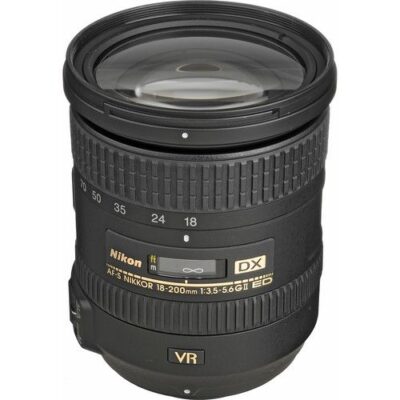لنز نیکون Nikon AF-S DX NIKKOR 18-200mm f/3.5-5.6G ED VR II Lens