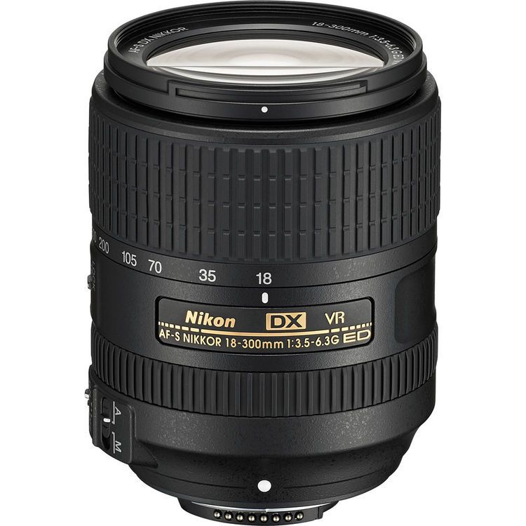 Nikon-AF-S-DX-NIKKOR-18-300mm-f3.5-6.3G-ED-VR-Lens-01-1 لنز نیکون Nikon AF-S DX NIKKOR 18-300mm f/3.5-6.3G ED VR Lens - تصویر 1