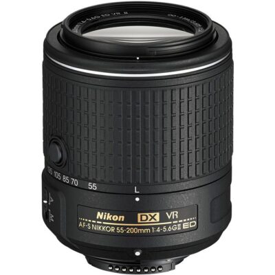 لنز نیکون Nikon AF-S DX NIKKOR 55-200mm f/4-5.6G ED VR II Lens