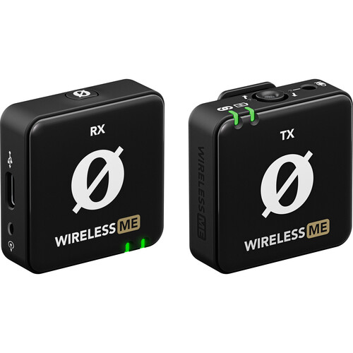 RODE-Wireless-ME-Compact-Digital-Wireless-Microphone-System-2.4-GHz-Black-01 میکروفون رود می RODE Wireless ME Compact Digital Wireless Microphone - تصویر 1