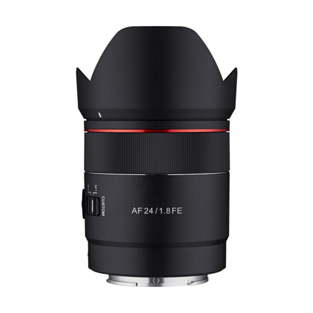 Rokinon-24mm-f1.8-AF-Compact-Lens-for-Sony-E-01 لنز روکینون Rokinon 24mm f/1.8 AF Compact Lens for Sony E - تصویر 1