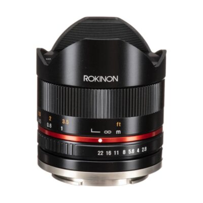 لنز روکینون Rokinon 8mm f/2.8 UMC Fisheye II Lens for Sony E (Black)