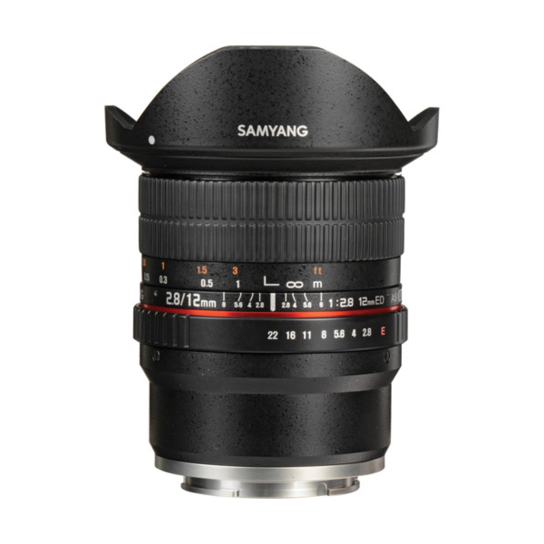 Samyang-12mm-f2.8-ED-AS-NCS-Fisheye-Lens-for-Sony-E-Mount-01 لنز سامیانگ Samyang 12mm f/2.8 ED AS NCS Fisheye Lens for Sony E Mount - تصویر 1