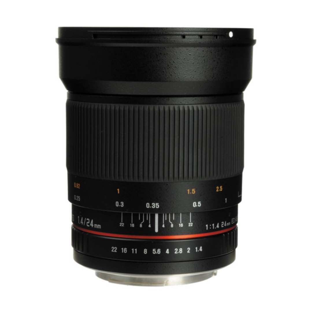 Samyang-24mm-f1.4-ED-AS-UMC-Wide-Angle-Lens-for-Canon-01 لنز سامیانگ Samyang 24mm f/1.4 ED AS UMC Wide-Angle Lens for Canon - تصویر 1