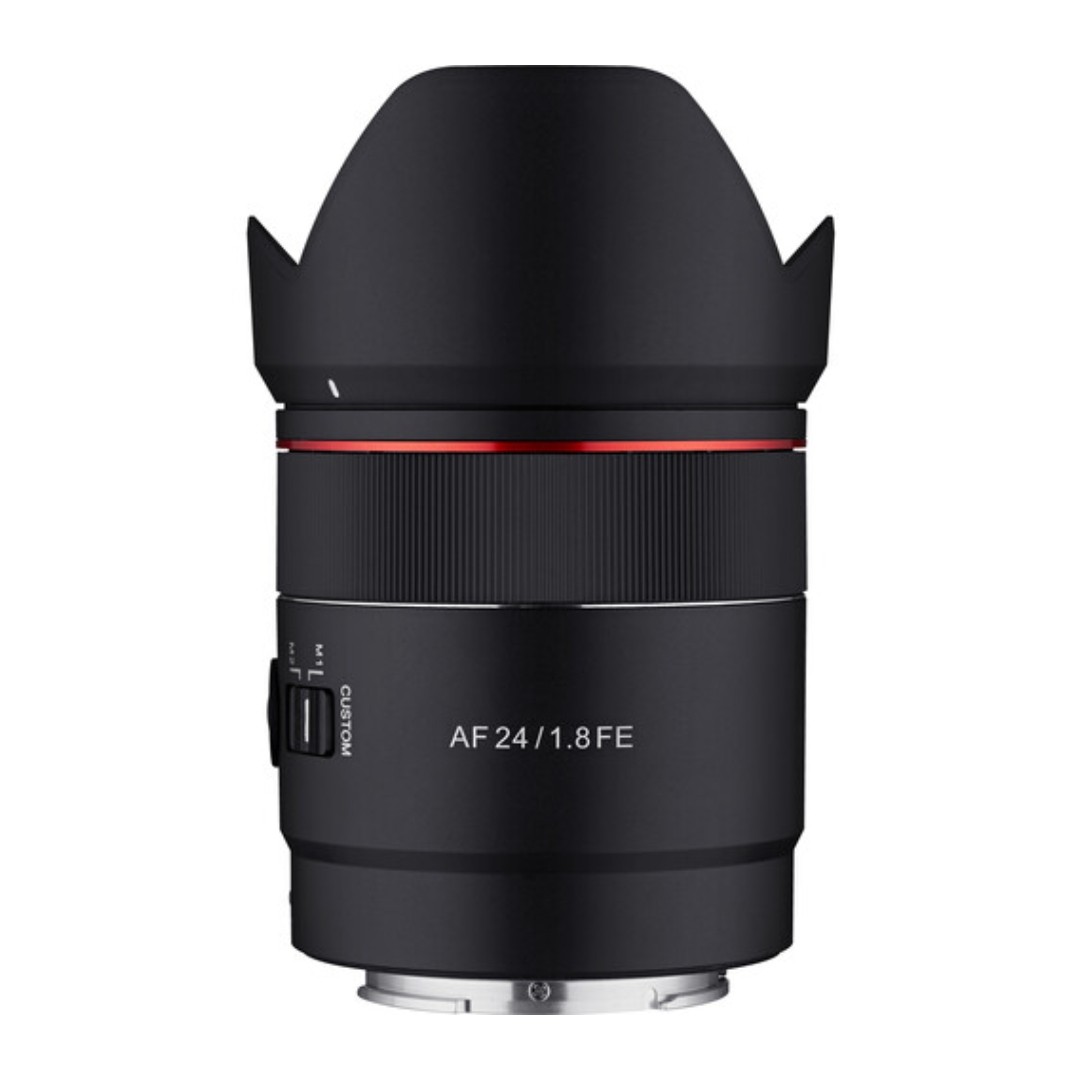 Samyang-24mm-f1.8-AF-Compact-Lens-for-Sony-E-01 لنز سامیانگ Samyang 24mm f/1.8 AF Compact Lens for Sony E - تصویر 1