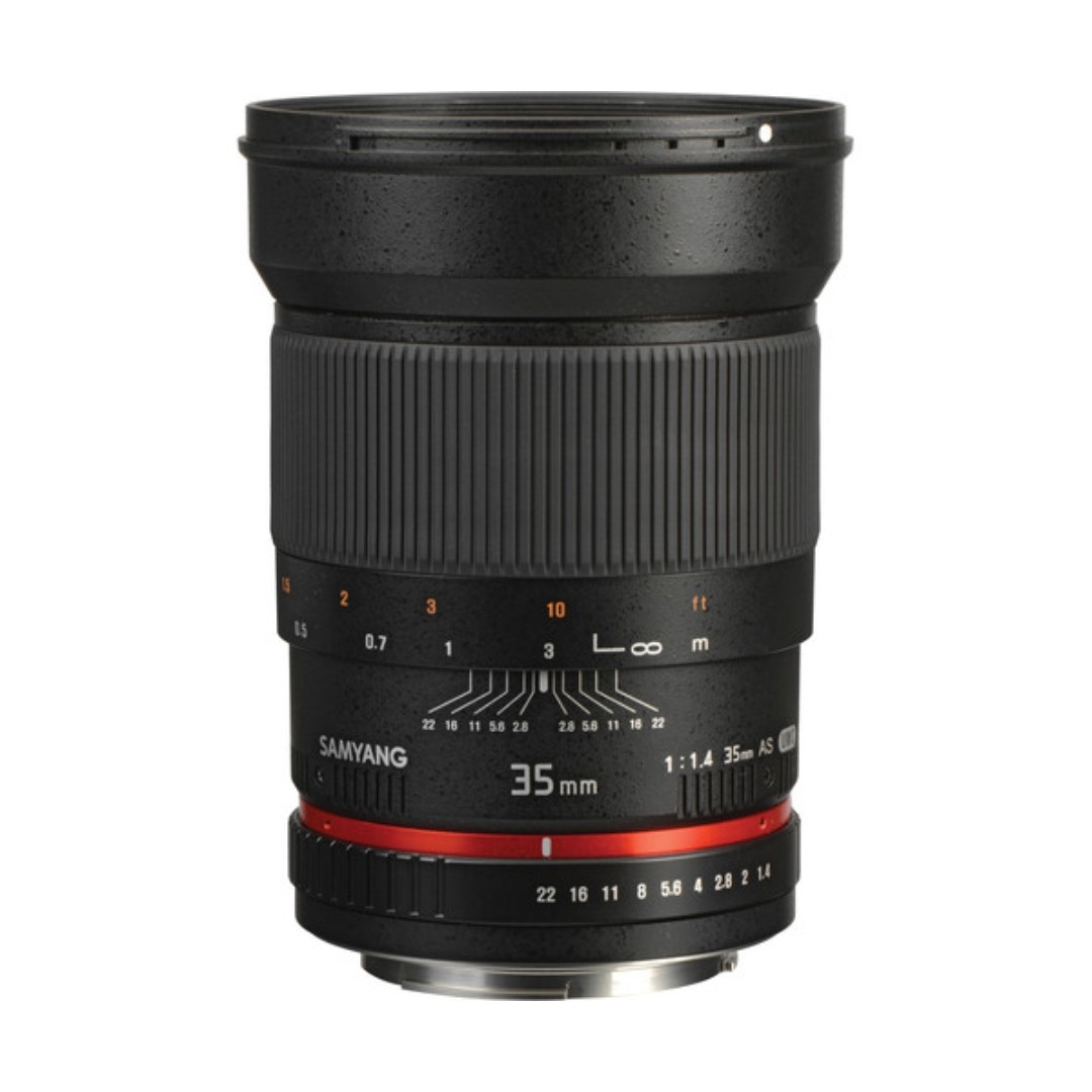 Samyang-35mm-f1.4-AS-UMC-Lens-for-Canon-EF-02 لنز سامیانگ Samyang 35mm f/1.4 AS UMC Lens for Canon EF - تصویر 1