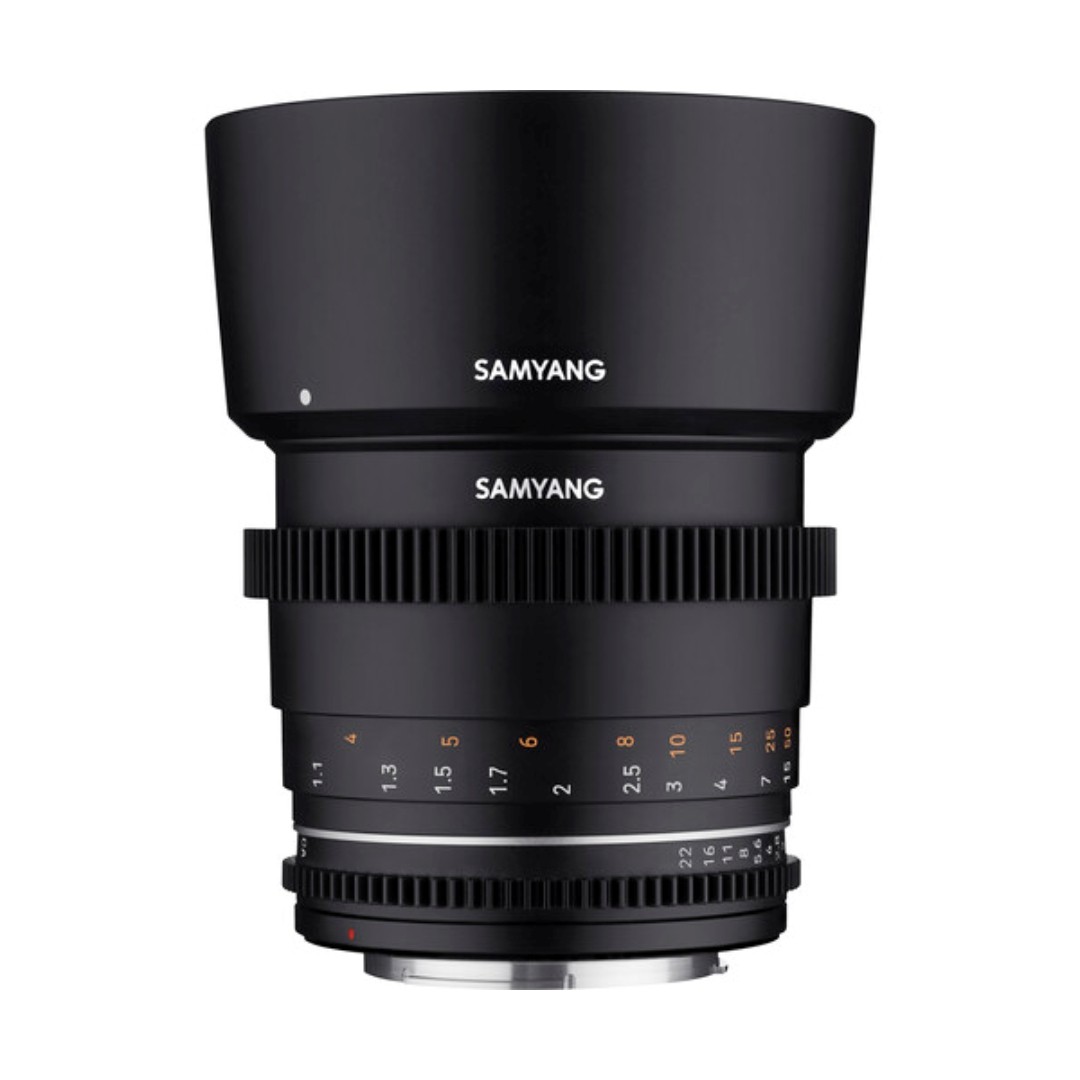 Samyang-85mm-T1.5-VDSLR-MK2-Cine-Lens-EF-Mount-01 لنز سامیانگ Samyang 85mm T1.5 VDSLR MK2 Cine Lens (EF Mount) - تصویر 1