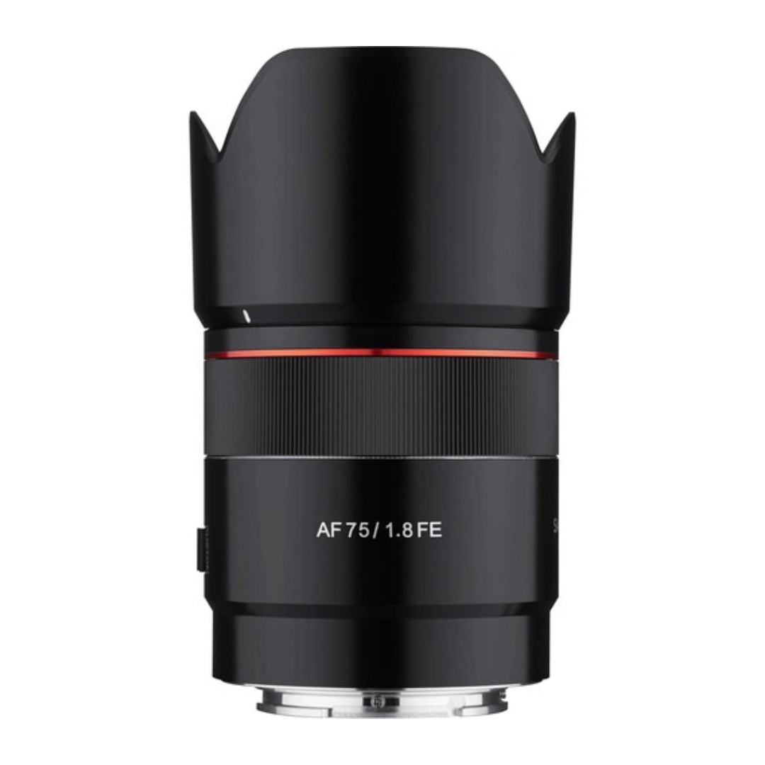 Samyang-AF-75mm-f1.8-FE-Lens-for-Sony-E-01 لنز سامیانگ Samyang AF 75mm f/1.8 FE Lens for Sony E - تصویر 1
