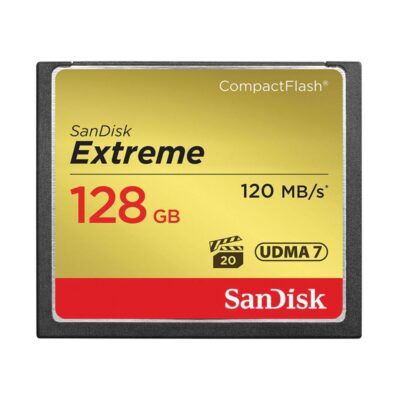 کارت حافظه سن دیسک SanDisk 128 GB Extreme CompactFlash Memory Card