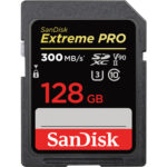 کارت حافظه سن دیسک SanDisk 128GB Extreme PRO 300MB/S UHS-II SDXC Memory Card