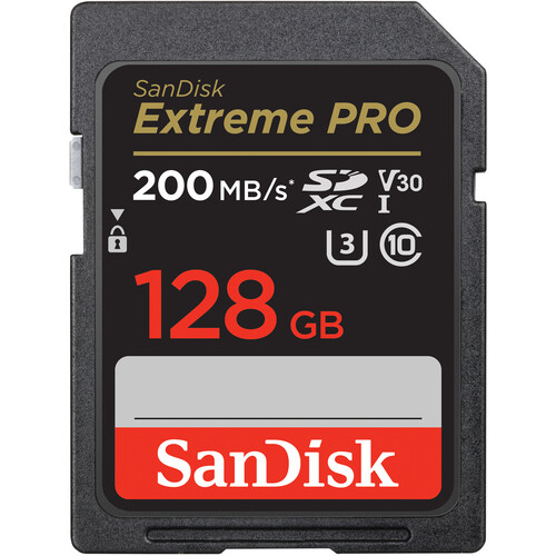 SanDisk-128GB-Extreme-PRO-UHS-I-SDXC-Memory-Card کارت حافظه سن دیسک SanDisk 128GB Extreme PRO UHS-I SDXC Memory Card 200MB/s - تصویر 1