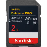 کارت حافظه سن دیسک SanDisk 2TB Extreme PRO UHS-I SDXC Memory Card 200MB/s