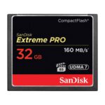 کارت حافظه سن دیسک SanDisk 32GB Extreme Pro CompactFlash Memory Card (160MB/s)