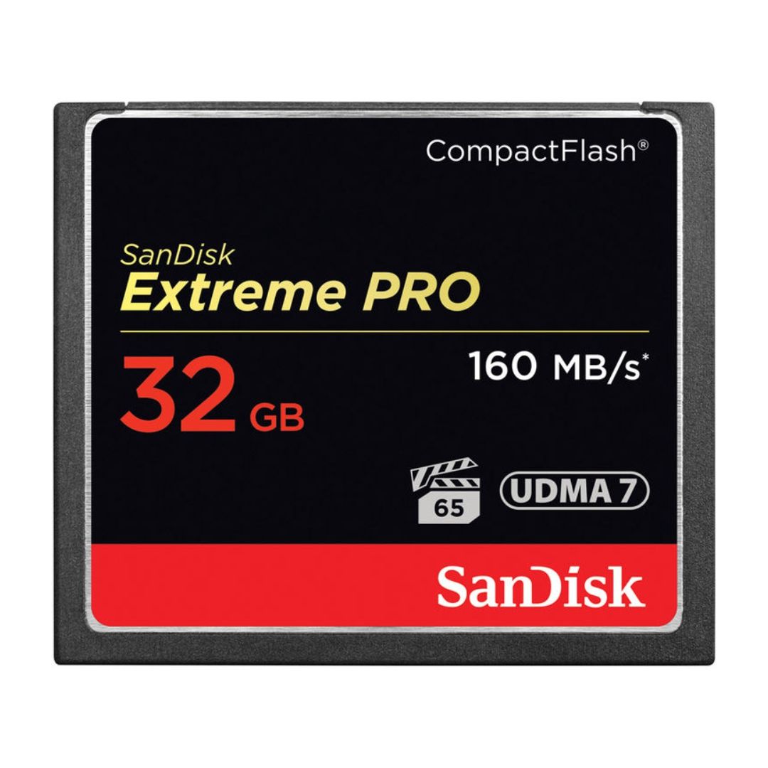 SanDisk-32GB-Extreme-Pro-CompactFlash-Memory-Card-160MBs-01 کارت حافظه سن دیسک SanDisk 32GB Extreme Pro CompactFlash Memory Card (160MB/s) - تصویر 1