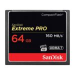 کارت حافظه سن دیسک SanDisk 64GB Extreme Pro CompactFlash Memory Card (160MB/s)