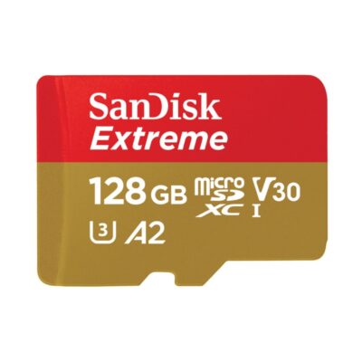 کارت حافظه میکرو سن دیسک SanDisk 128GB Extreme UHS-I microSDXC Memory Card