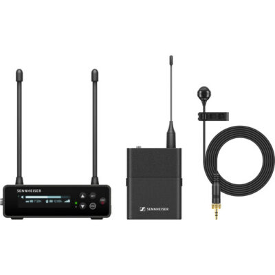 میکروفون سنهایزر مدل Sennheiser EW-DP ME 4 SET Camera-Mount Digital Wireless Cardioid Lavalier Mic System