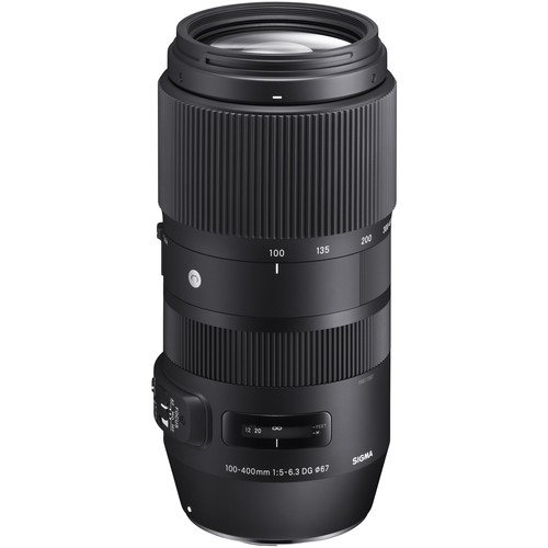 Sigma-100-400mm-f5-6.3-DG-OS-HSM-Contemporary-Lens-for-Canon-EF-01 لنز سیگما مانت کانن Sigma 100-400mm f/5-6.3 DG OS HSM Contemporary Lens for Canon EF - تصویر 1