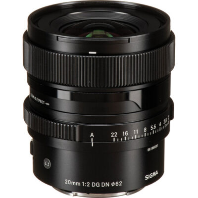 لنز سیگما مانت سونی Sigma 20mm f/2 DG DN Contemporary Lens for Sony E