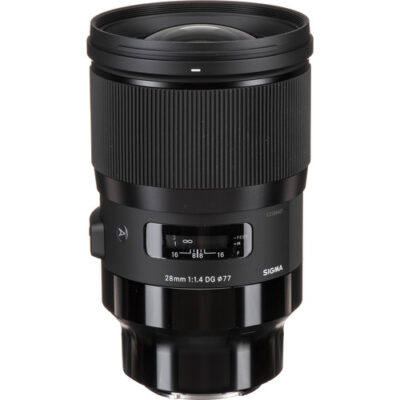لنز سیگما مانت سونی Sigma 28mm f/1.4 DG HSM Art Lens (Sony E)